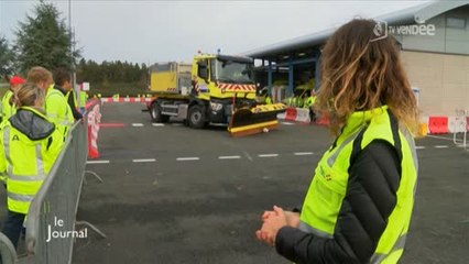 Hiver : Challenge 'Coup de lame' chez Vinci Autoroutes