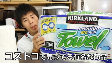 【検証】水に濡れても大丈夫ってホント？コストコのキッチンペー