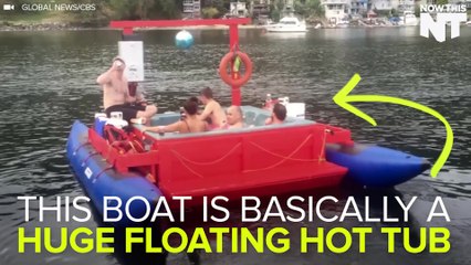This Floating Hot Tub Is Trying To Break A World Record