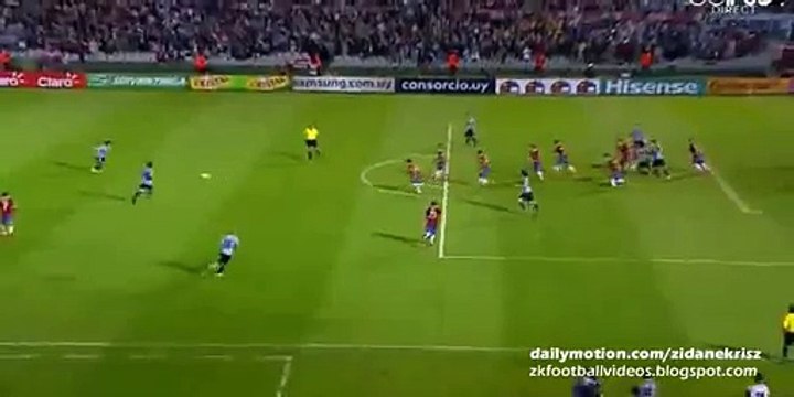 Diego Godín 1-0 Great Goal | Uruguay v. Chile 17.11.2015 HD