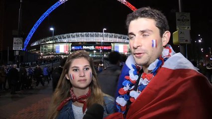 Amical - "Solidarité", "Emotion", "On n'a pas peur" : les mots des supporters