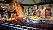 At the New York Botanical Garden's Holiday Train Show