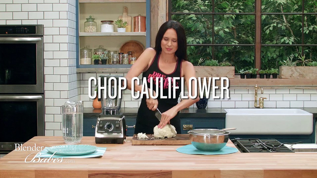 How To Rice Cauliflower in a Vitamix or Blendtec blender