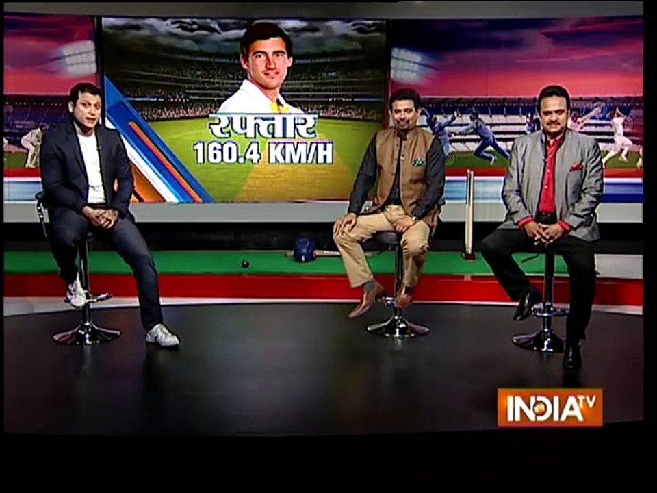 Fastest Bowl in Test Cricket  Australia's Mitchell Starc Bowled 160