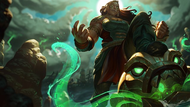 LOL PBE 11/17/2015: Illaoi Login Screen