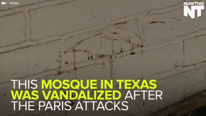 Texas Mosque Vandalized Days After Paris Attacks