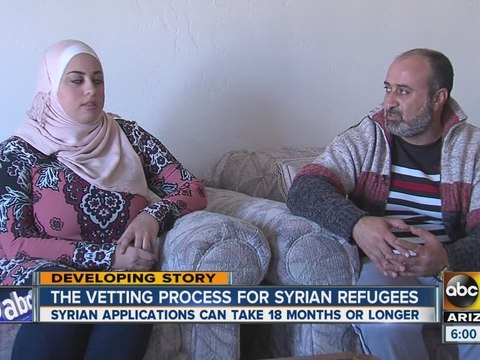 The vetting process for Syrian refugees