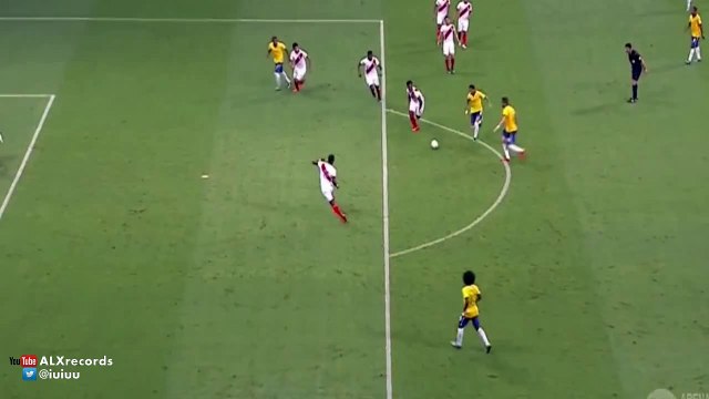 Renato Augusto Goal Brazil vs Peru 2-0 2015