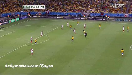Neymar Disallowed Goal - Brazil 2-0 Peru - 18-11-2015