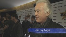 Led Zeppelin Legend Jimmy Page Chats At Awards Show