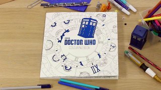Le cahier de coloriage Doctor Who