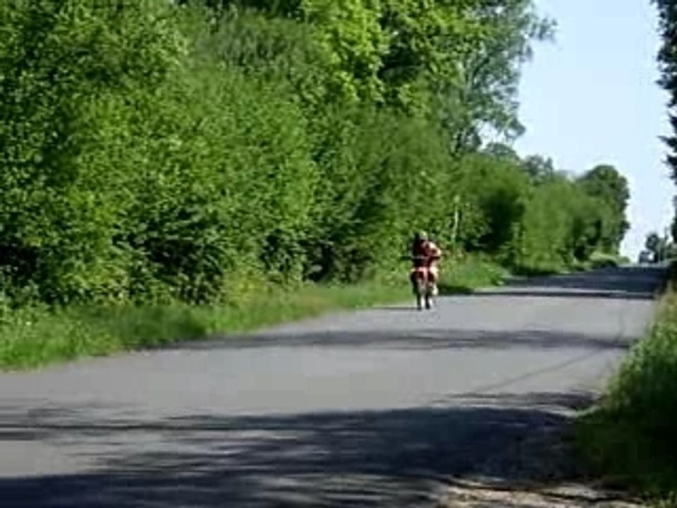 pointe avec ma derbi