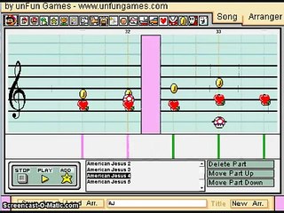 American Idiot - Green Day in Mario Paint Composer