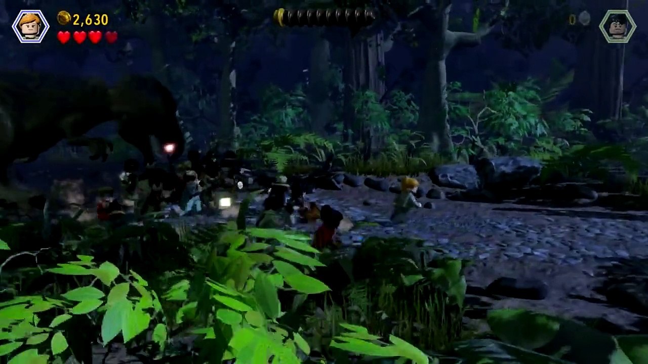LEGO Jurassic World Gameplay Walkthrough Part 13 The Hunted The Lost World (PC)