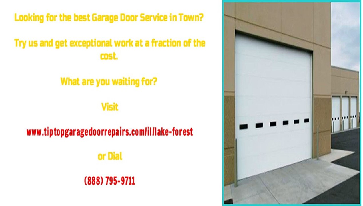 Garage Doors Repairs in Lake Forest, IL