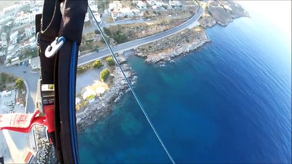Sitia from the sky-Πτήση πανω απ το λιμάνι Σητειας