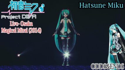 Project DIVA Live- Magical Mirai 2014- Hatsune Miku- ODDS&ENDS with subtitles (HD)