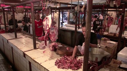 Los indonesios se apasionan por la carne