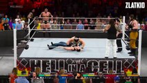 WWE RAW 2015 | Randy Orton & Dean Ambrose & Roman Reigns VS Wyatt Family | WWE 2K15