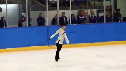Hanyu's Step Sequence at 2015 Skate Canada 🇨🇦
