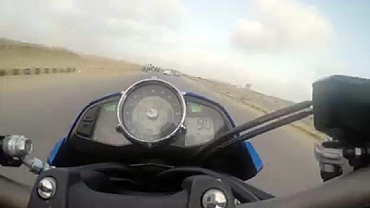 VERY SMALL SPACE TOUCHED 200 KM ON MY BEAST.....