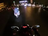 RIDING AND SHORT WHEELIES ON STREETS