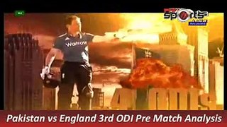 Pakistan vs England 3rd ODI Pre Match Analysis 17 Nov 2015 P 4