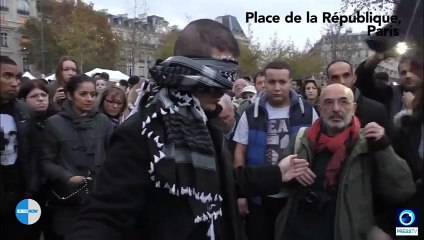 A Message From A Blindfolded Muslim Man In Paris