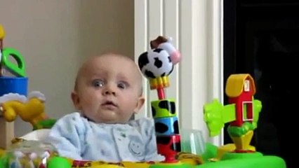 Baby Scared By Mother Funny Videos very funny video