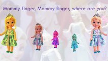 DISNEY FROZEN NESTING DOLLS Finger Family Nursery Rhymes Frozen Finger Family Songs Daddy