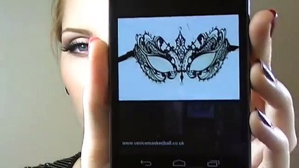 Easy Masquerade Makeup Mask Tutorial _ Creative Make-up Halloween 2015