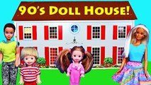 BARBIE Dollhouse & Dream House from the 1990s Vintage Kelly, Skipper, Ken, Tommy & Stacie