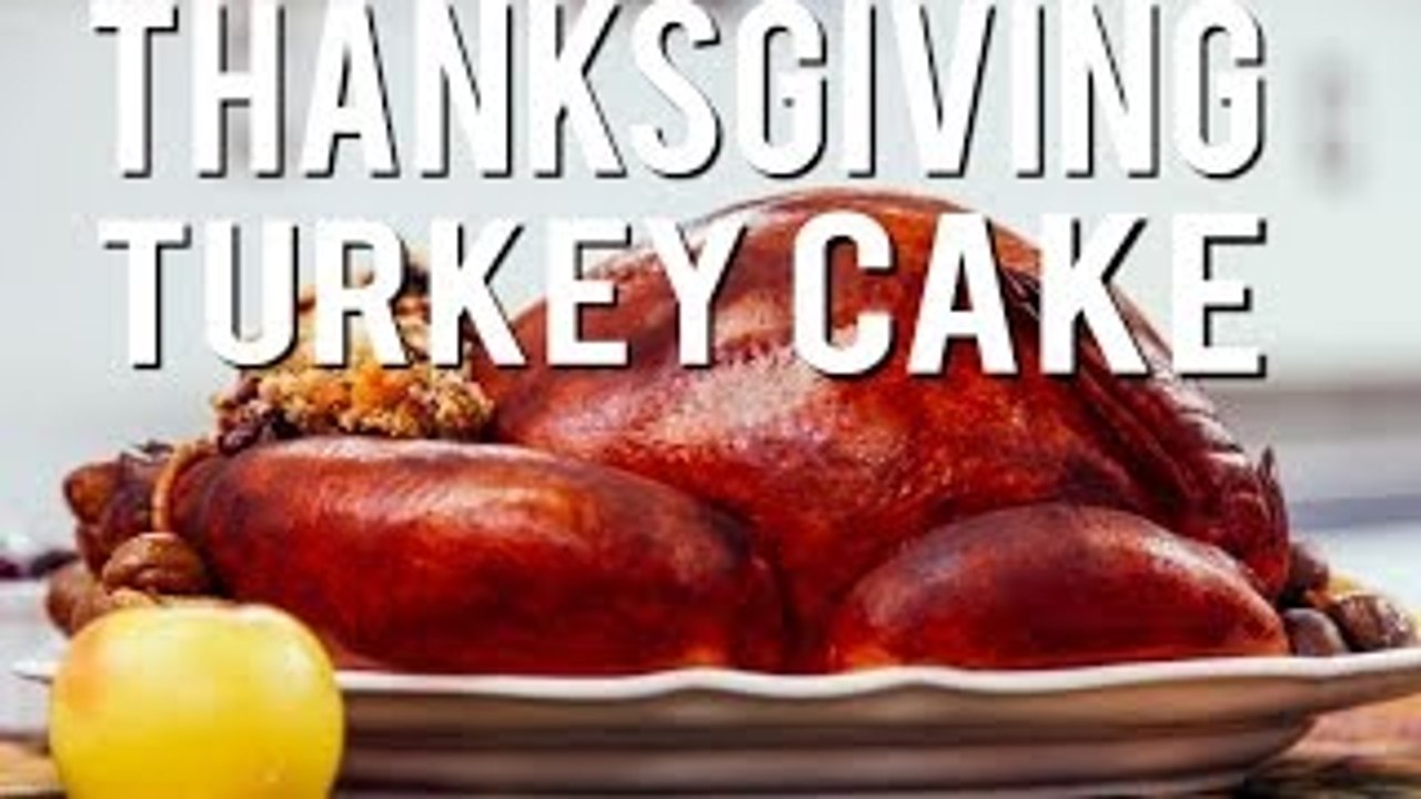 How To Make a CAKE that looks like a THANKSGIVING TURKEY! With Vanilla Cake and Modeling C