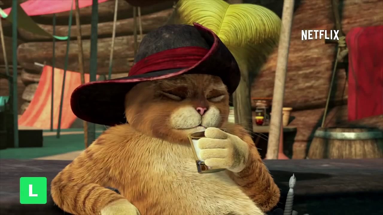 As Aventuras do Gato de Botas - Trailer - Netflix [HD]