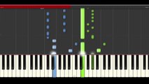 One Direction Temporary Fix Piano Cover Midi tutorial sheet partitura Made In The AM
