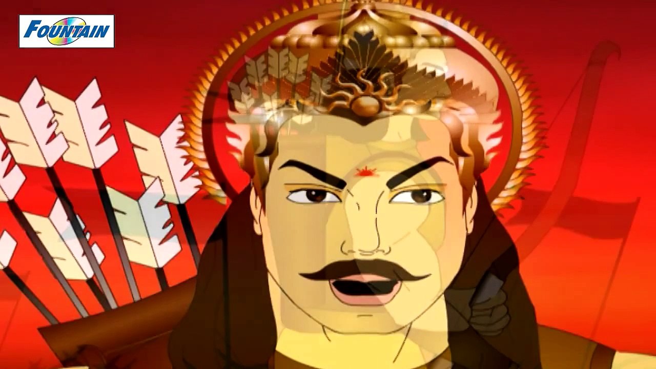 Mahabharat - Abhimanyu Caught In Chakravyuha - Telugu (720p)