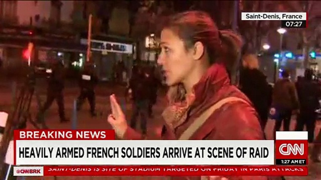 Explosions heard at scene of Paris suburb raid