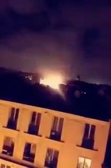 Fusillades à Saint-Denis : les explosions clairement visibles (images amateur)