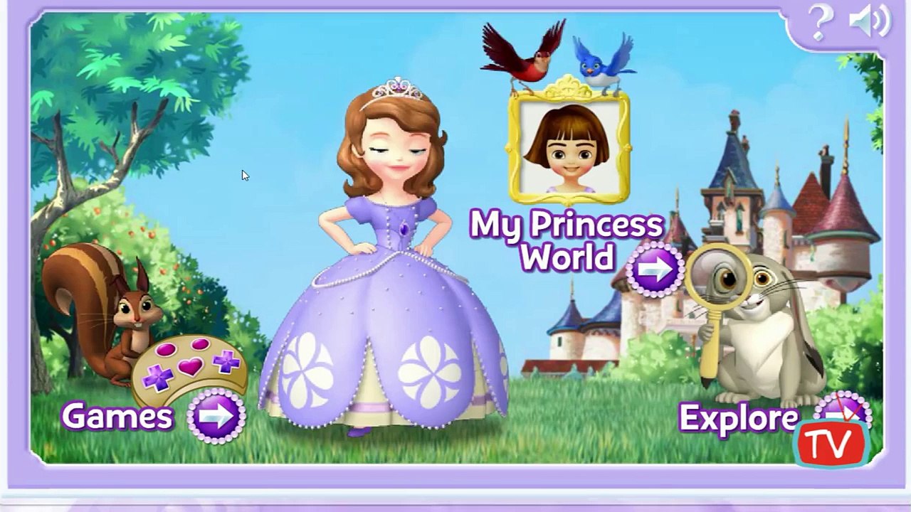 Princess Sofia the First Episode 1 Sofias World Gameplay Walkthrough ...