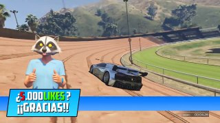 LE ADELANTO POR DEBAJO!!! - Gameplay GTA 5 Online Funny Moments (Carrera GTA V PS4)