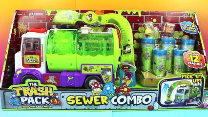 The Trash Pack Sewer Combo with Sewer Truck and Trashies