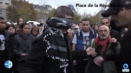 A Message From A Blindfolded Muslim Man In Paris