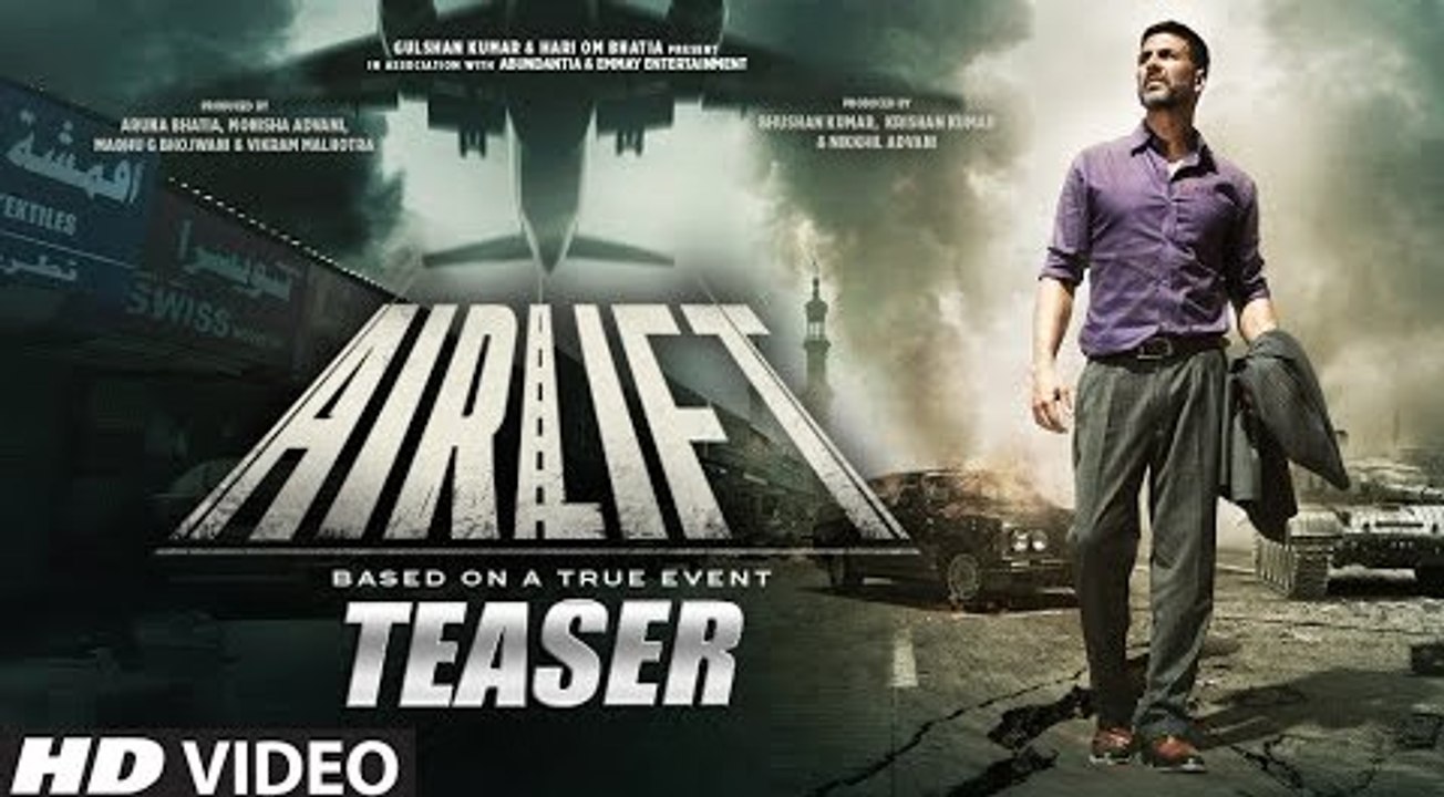 Airlift Official Trailer | Akshay Kumar | Nimrat Kaur | YouthMaza.Com