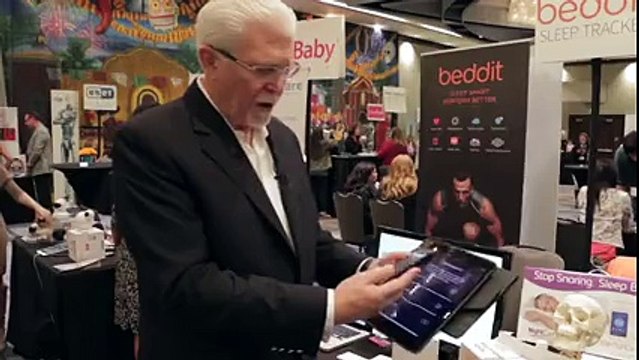Beddit Smart device tracks users’ sleeping patterns 0:23 / 1:45