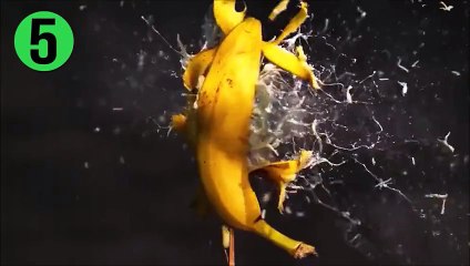 12 vidéos Slowmotion complètement folles