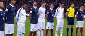İngiltere - Fransa - Saygı duruşu