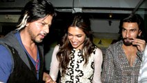 Shahrukh Khan Parties With Deepika Padukone & Ranveer Singh