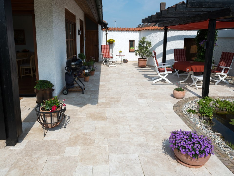 terrasse en pierre naturelle - stonenaturelle