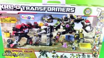 Kre-O Transformer Robot Battles Star Wars Rancor Toy Review Box Open by HobbyKidsTV
