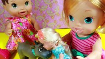 Baby Alive Frozen Disney Elsa Anna Toddler Dolls Playdate Elsa Marries Who Baby Toy Story Video